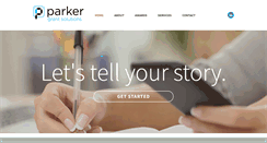 Desktop Screenshot of parkergrantsolutions.com